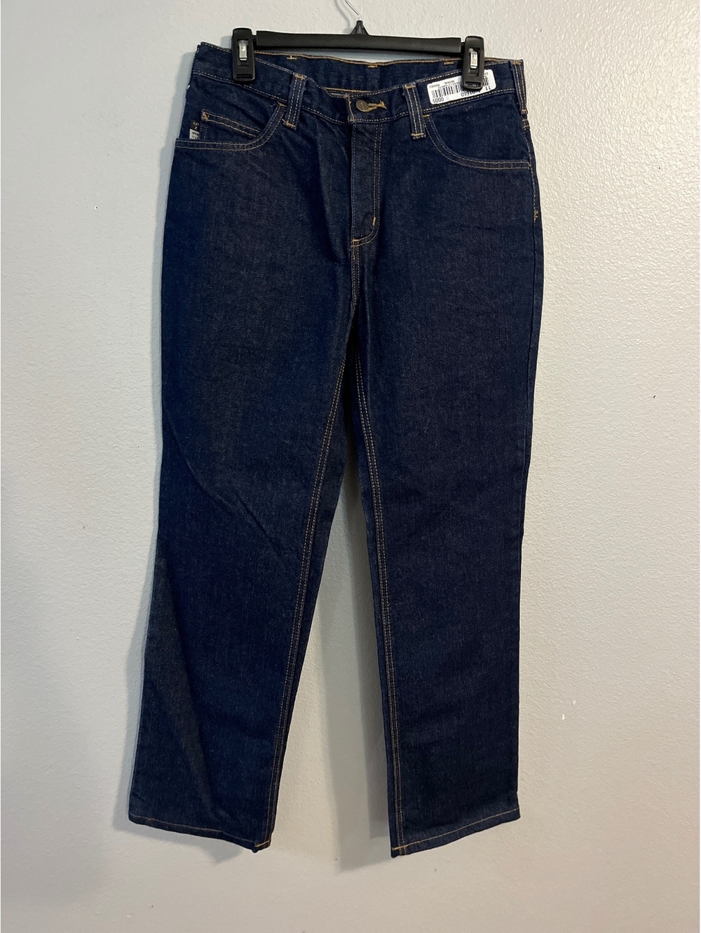 Carhartt FRB159 FR Work Pants Mens 30x30 Dark Navy Flame Resistant Denim Canvas